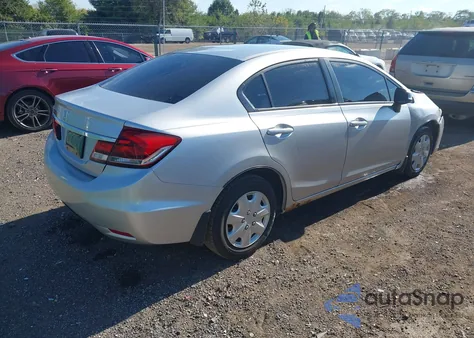 2013 Honda Civic Lx z USA, uszkodzony, nr VIN 19XFB2F58DE010937